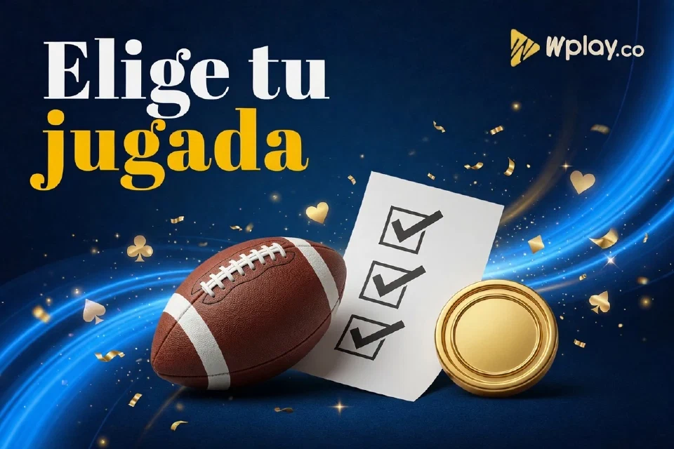 Balón, cupón abstracto y ficha de confirmación en un escenario azul y dorado