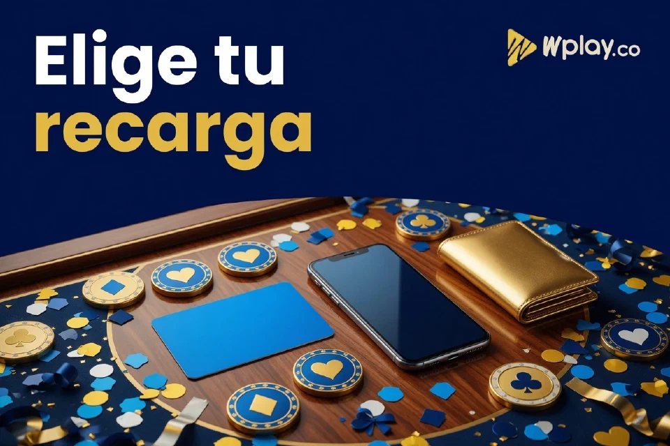 Tarjeta, teléfono y billetera con fichas y confeti dorado